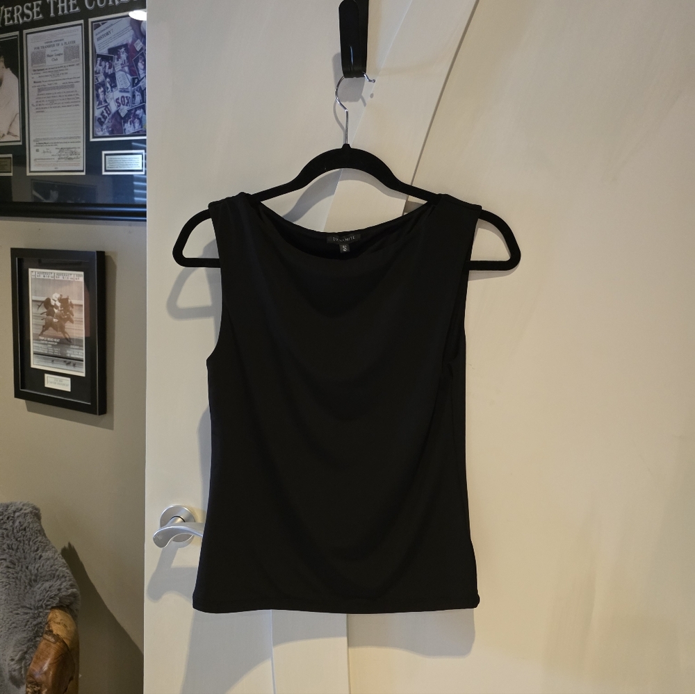 Dynamite Black Sleeveless Tank Top